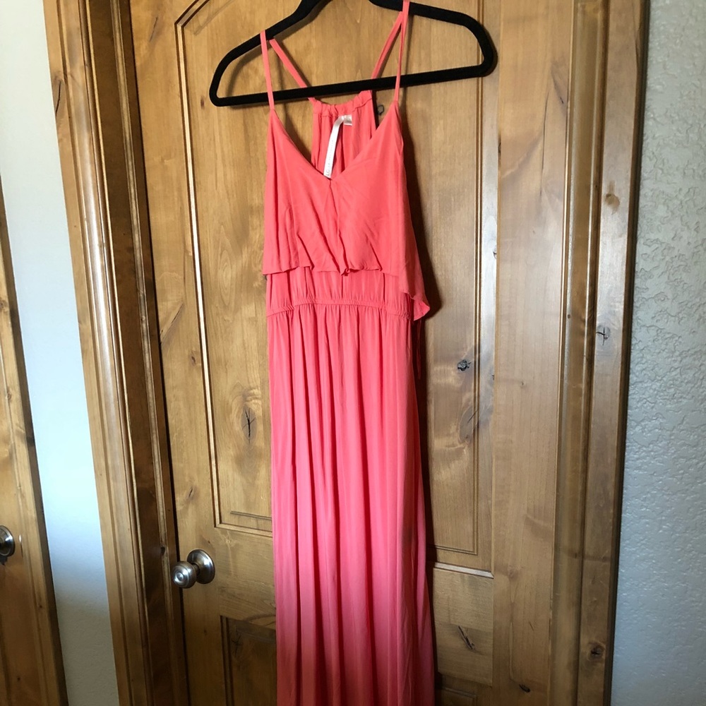 LC Lauren Conrad maxi dress, size small
